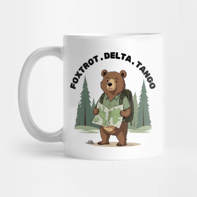 FDT Resist Bear, Anti Trump, National Parks Forest Service - Foxtrot Delta Tango by Creatifly Graphic Tees